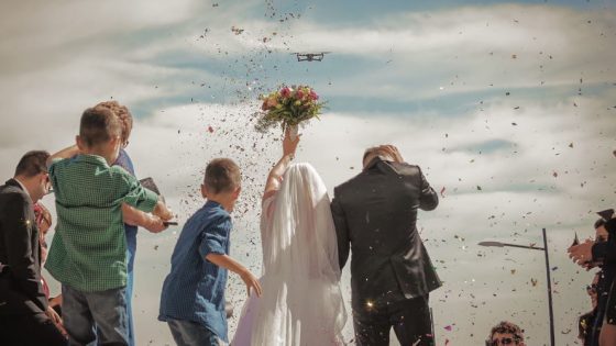 Drone Videography Is the Wedding Trend: How to Capture Beautiful Footage of Your Big Day